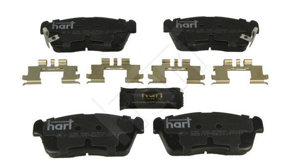 HART  GDB3236 - Fékbetét készlet, tárcsafék