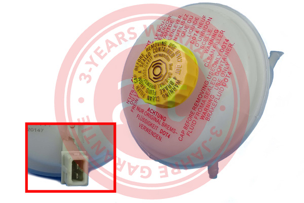 AT AUTOTEILE ATAAT20147 kiegyenlítőtartály, fékfolyadék