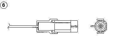 NTK 1000182960 OZA401-E58 - lambdaszonda