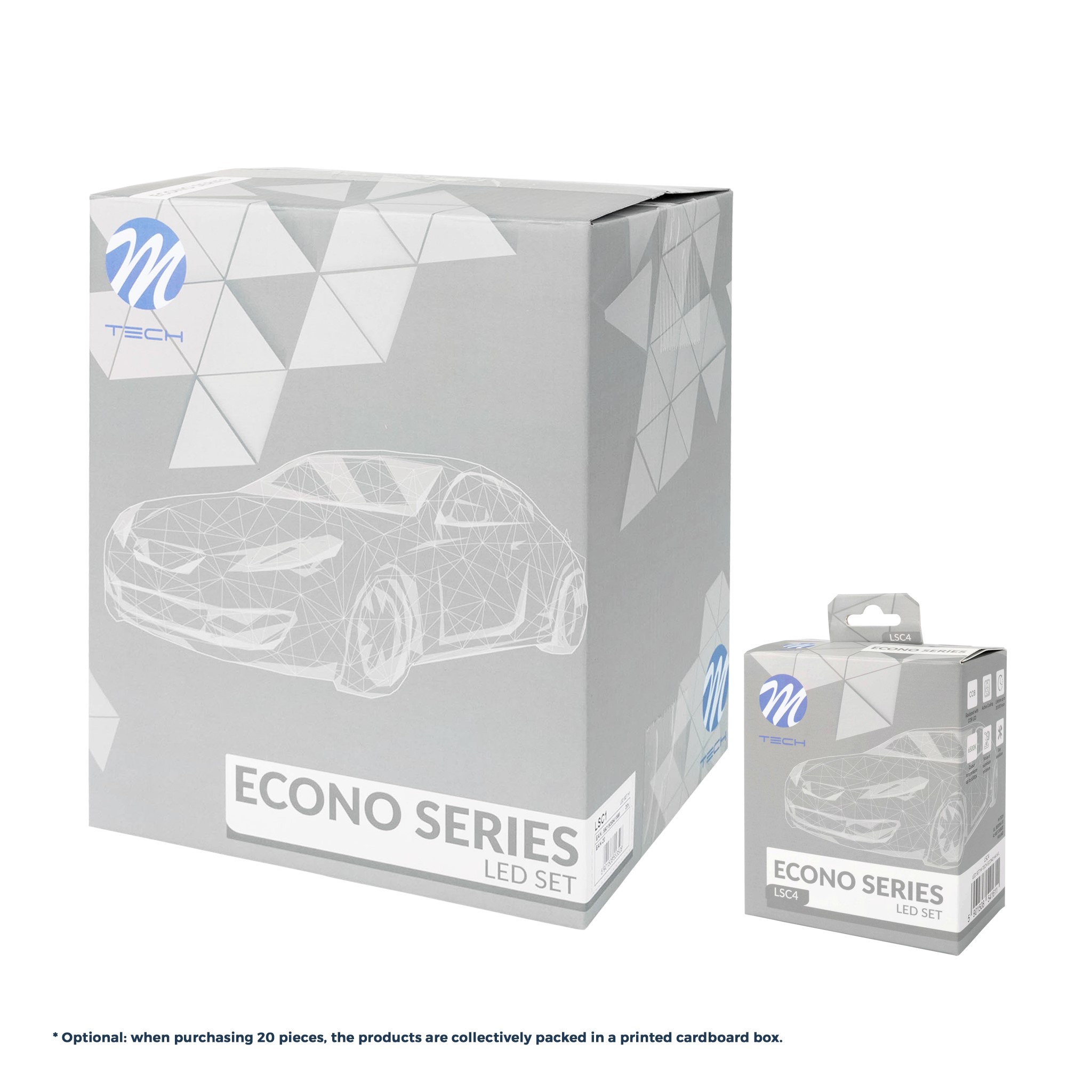  MTELSC4 - Izzó készlet LED H4 12/24V 6500K