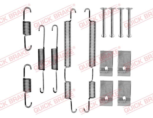 QUICK BRAKE Q105-0017 Szerelék készlet, fékpofa