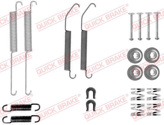 QUICK BRAKE QB105-0033 tartozék készlet, fékpofa