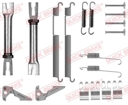 QUICK BRAKE QB105-0053S tartozékkészlet, fékpofa