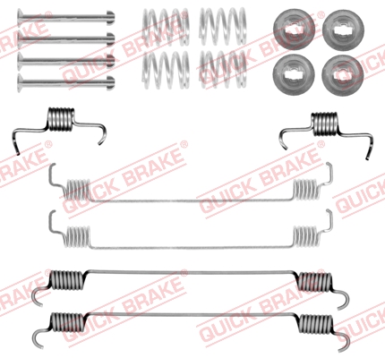 QUICK BRAKE QB105-0058 tartozék készlet, fékpofa