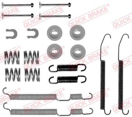 QUICK BRAKE QB105-0075 tartozékkészlet, fékpofa