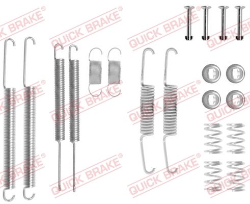 QUICK BRAKE Q105-0598 Szerelék készlet, fékpofa