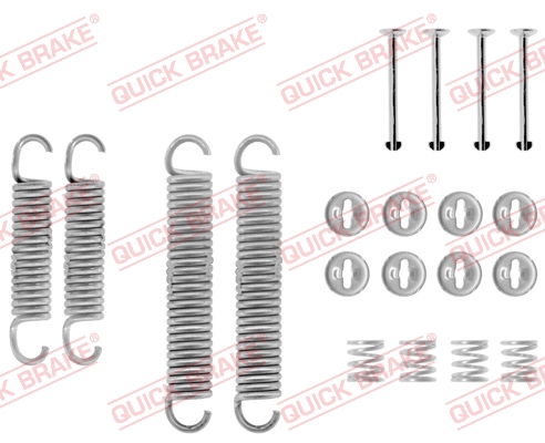 QUICK BRAKE QB105-0601 tartozék készlet, fékpofa