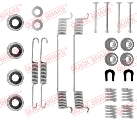 QUICK BRAKE Q105-0635 Szerelék készlet, fékpofa