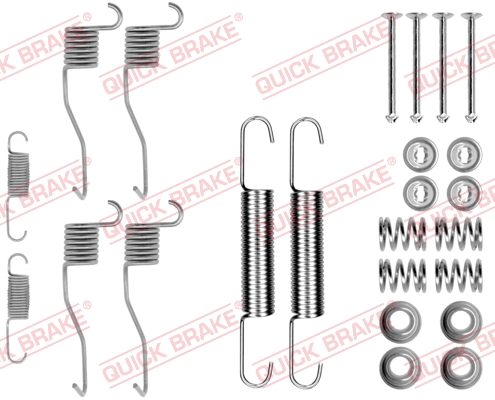 QUICK BRAKE QB105-0639R tartozék készlet, fékpofa