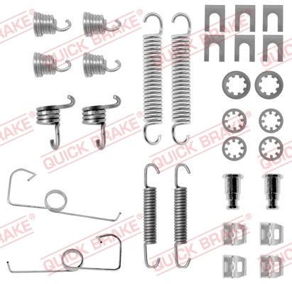 QUICK BRAKE QB105-0644 tartozék készlet, fékpofa