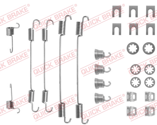 QUICK BRAKE Q105-0656 Szerelék készlet, fékpofa