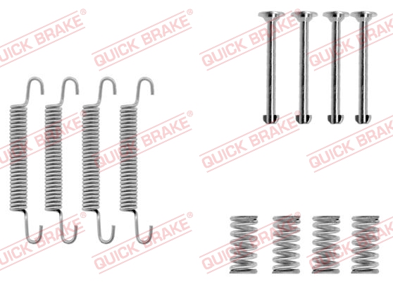 OJD QUICK BRAKE 1000929498 105-0667QB - Tartozék,fékpofa