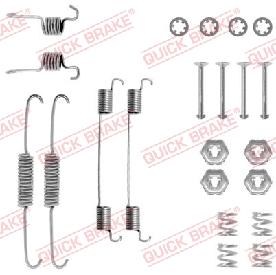 QUICK BRAKE Q105-0674 Szerelék készlet, fékpofa