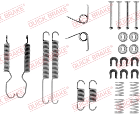 QUICK BRAKE QB105-0683 tartozék készlet, fékpofa