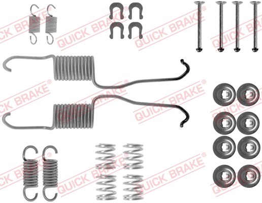 QUICK BRAKE Q105-0684 Szerelék készlet, fékpofa