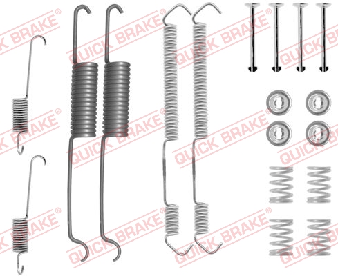 QUICK BRAKE Q105-0691 Szerelék készlet, fékpofa