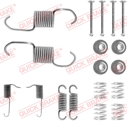 QUICK BRAKE QB105-0696 tartozék készlet, fékpofa