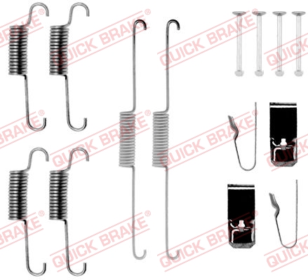 QUICK BRAKE QB105-0723 tartozék készlet, fékpofa