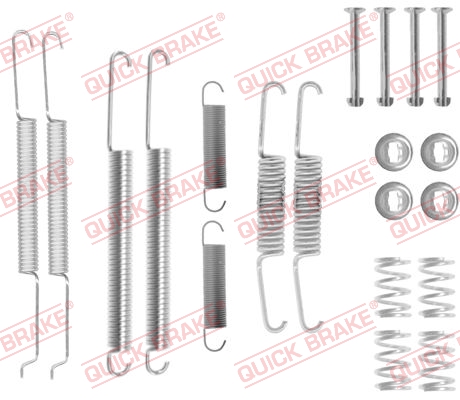 QUICK BRAKE QB105-0726 tartozék készlet, fékpofa