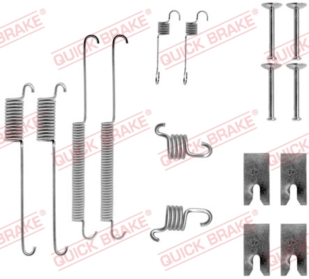 QUICK BRAKE Q105-0732 Szerelék készlet, fékpofa