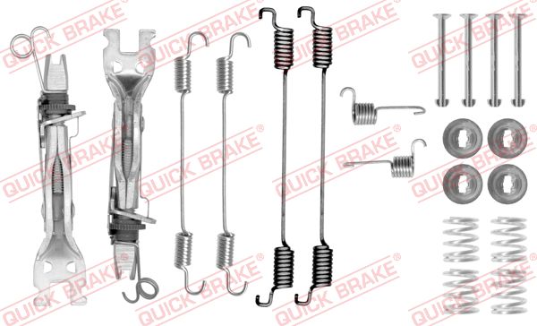 QUICK BRAKE QB105-0750S tartozék készlet, fékpofa