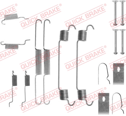 QUICK BRAKE Q105-0767 Szerelék készlet, fékpofa