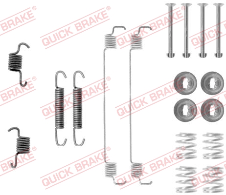 QUICK BRAKE QB105-0777 tartozék készlet, fékpofa