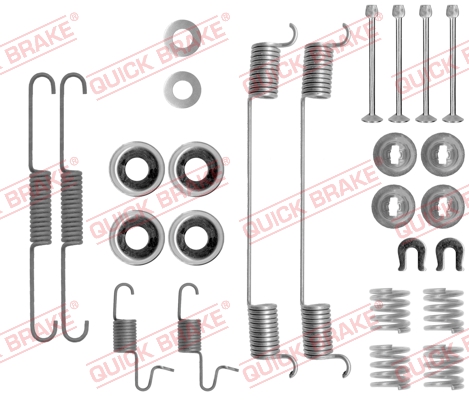 QUICK BRAKE QB105-0818 tartozék készlet, fékpofa