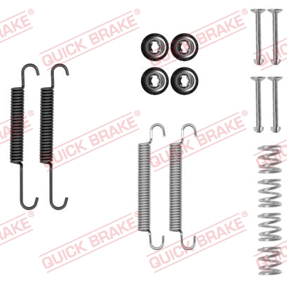 QUICK BRAKE Q105-0893 Szerelék készlet, fékpofa