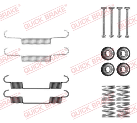 QUICK BRAKE QB105-0897 tartozék készlet, rögzítőfék pofa