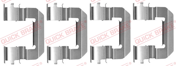 QUICK BRAKE QB109-0014 tartozékkészlet, tárcsafékbetét