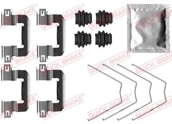 QUICK BRAKE QUI 109-0063 FÉKALK.(MECH.,ELEKTR.,HIDR)