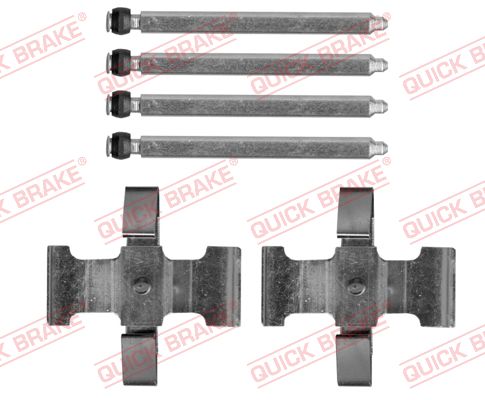 QUICK BRAKE QBK109-0076 Rögzítő készlet fékbetéthez