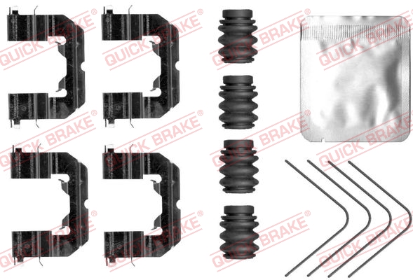 QUICK BRAKE QUI 109-0118 FÉKALK.(MECH.,ELEKTR.,HIDR)