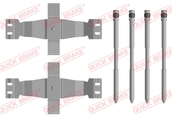 QUICK BRAKE QUI 109-0122 FÉKALK.(MECH.,ELEKTR.,HIDR)