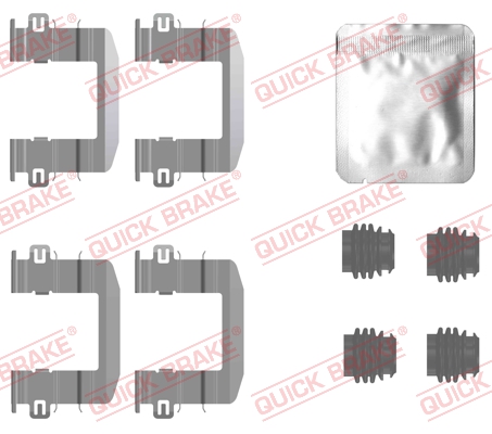 QUICK BRAKE QUI 109-0132 FÉKALK.(MECH.,ELEKTR.,HIDR)