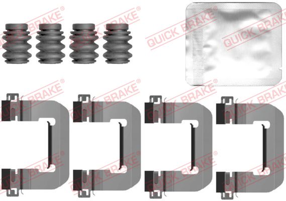 QUICK BRAKE QB109-0149 tartozékkészlet, tárcsafékbetét