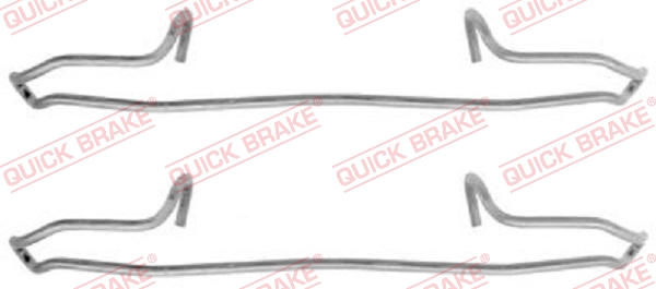 QUICK BRAKE Q109-1159 Szerelék készlet, fékbetét