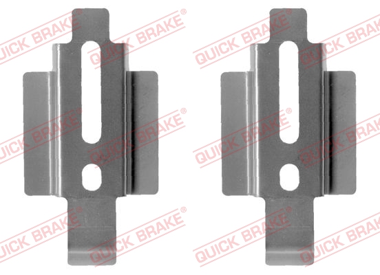 OJD QUICK BRAKE 1000930089 109-1178QB - tartozékkészlet, tárcsafékbetét