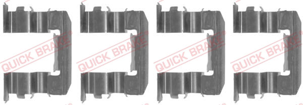 QUICK BRAKE QB109-1184 FEKBETÉT SZER. SZETT HYUNDAI ELANTRA 00-