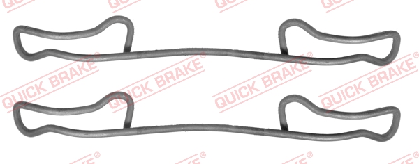 QUICK BRAKE QB109-1200 ZESTAW INST. KLOCK?W HAM. DB G-CLASS (W461)