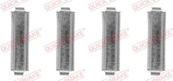 QUICK BRAKE QB109-1771 FEKBETÉT SZER. SZETT JAGUAR P. XJ 8 4,0 97-05