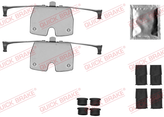 OJD QUICK BRAKE 1001093194 109-1851QB - tartozékkészlet, tárcsafékbetét