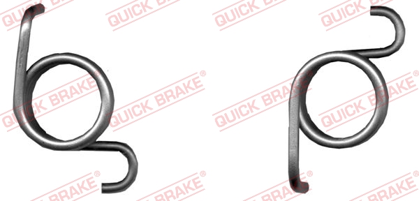 QUICK BRAKE QB113-0514 Javítókészlet, rögzítőfékkar (féknyereg)