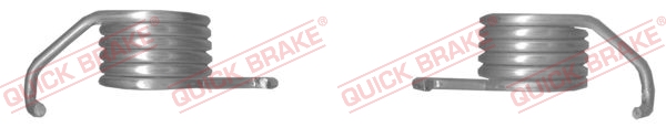 QUICK BRAKE QB113-0517 Javítókészlet, rögzítőfékkar (féknyereg)