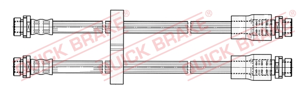 QUICK BRAKE 211 673 22.923 - Alkatrész