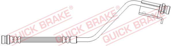 QUICK BRAKE QBK22.945 Fékcső, gumifékcső