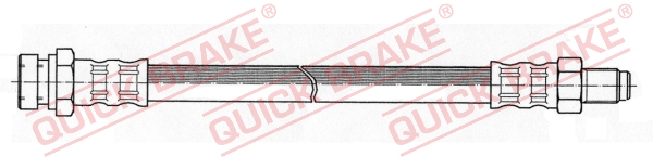QUICK BRAKE QBK32.033 Fékcső, gumifékcső