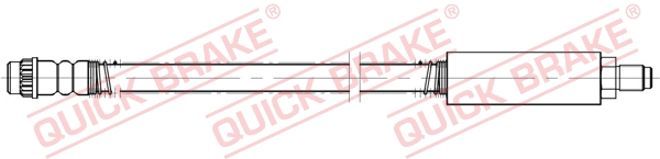 QUICK BRAKE QBK32.827 Fékcső, gumifékcső