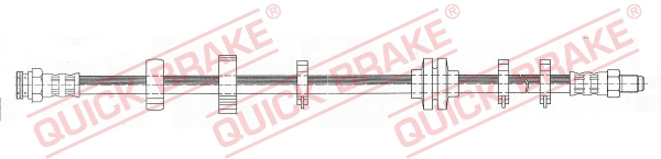 QUICK BRAKE 206 821 32.953 # fékcső /e/alfa romeo 145,146 97-